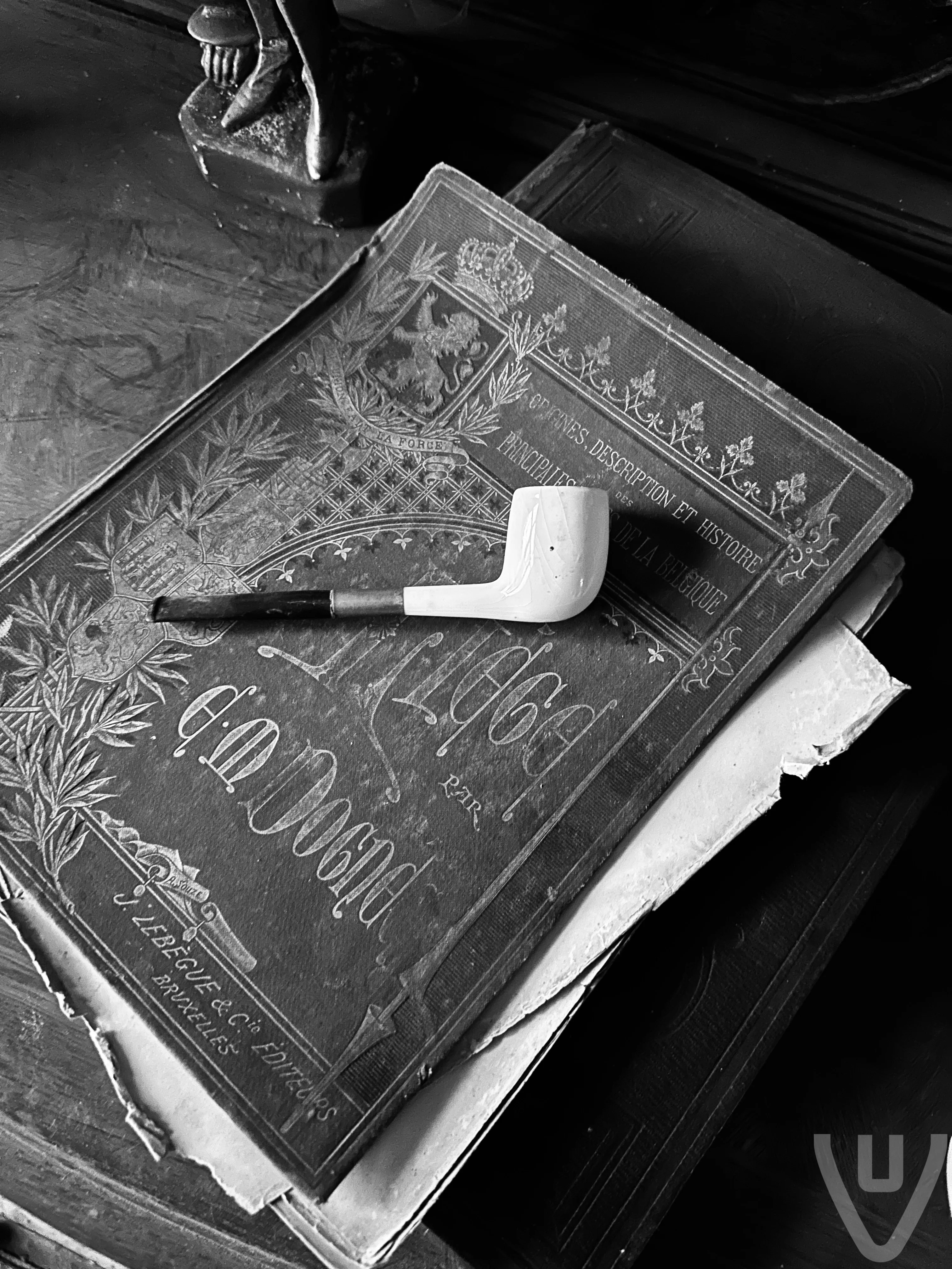 the Boat House / House with the model boats urban exploration location in Belgium - Image 5