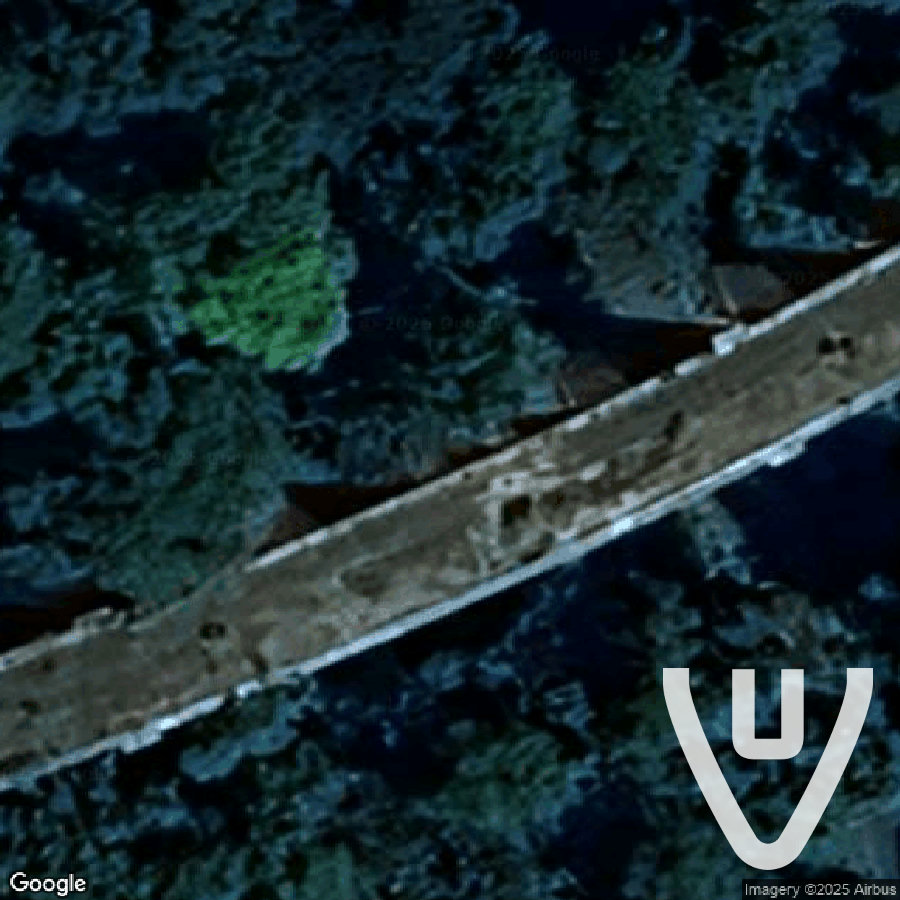 Ghost Bridge abandoned location in Normandy, Normandy, France - Outside for urban exploration