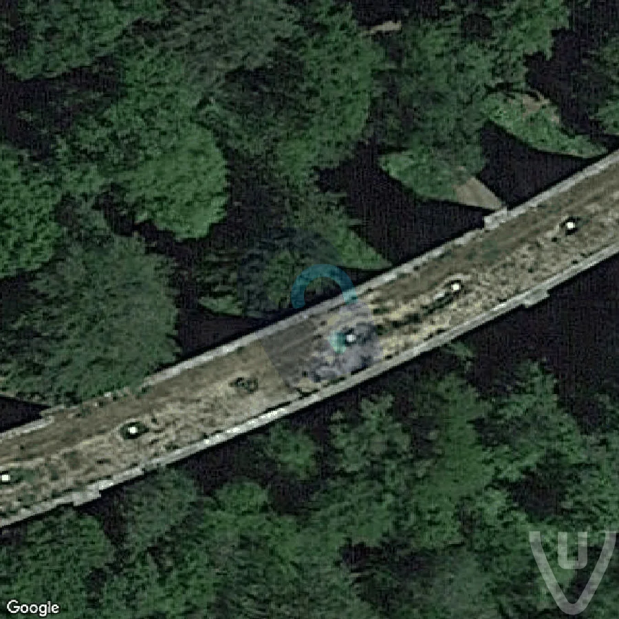 Ghost Bridge abandoned location in Normandy, Normandy, France - Outside for urban exploration