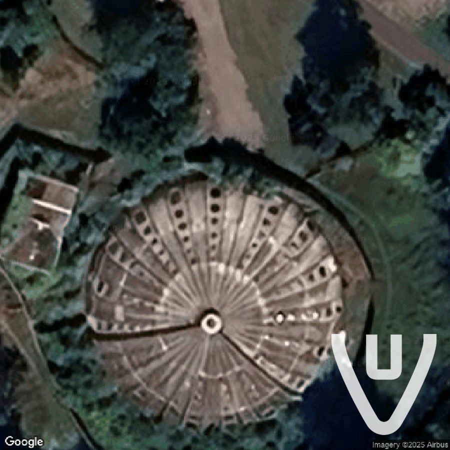 Piscine Tournesol 7 abandoned location in Normandy, Normandy, France - Swimmingpool for urban exploration