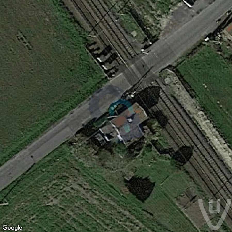 The house along the railway abandoned location in Hauts-de-France, Hauts-de-France, France - House for urban exploration