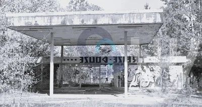 Petrol Station Pujo urban exploration location in France - Image 2