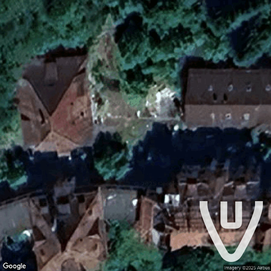 Mehrere verlassene Gebäude