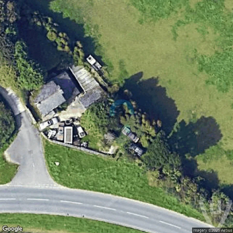 Cars in the backyard abandoned location in England, England, United Kingdom - Cars for urban exploration