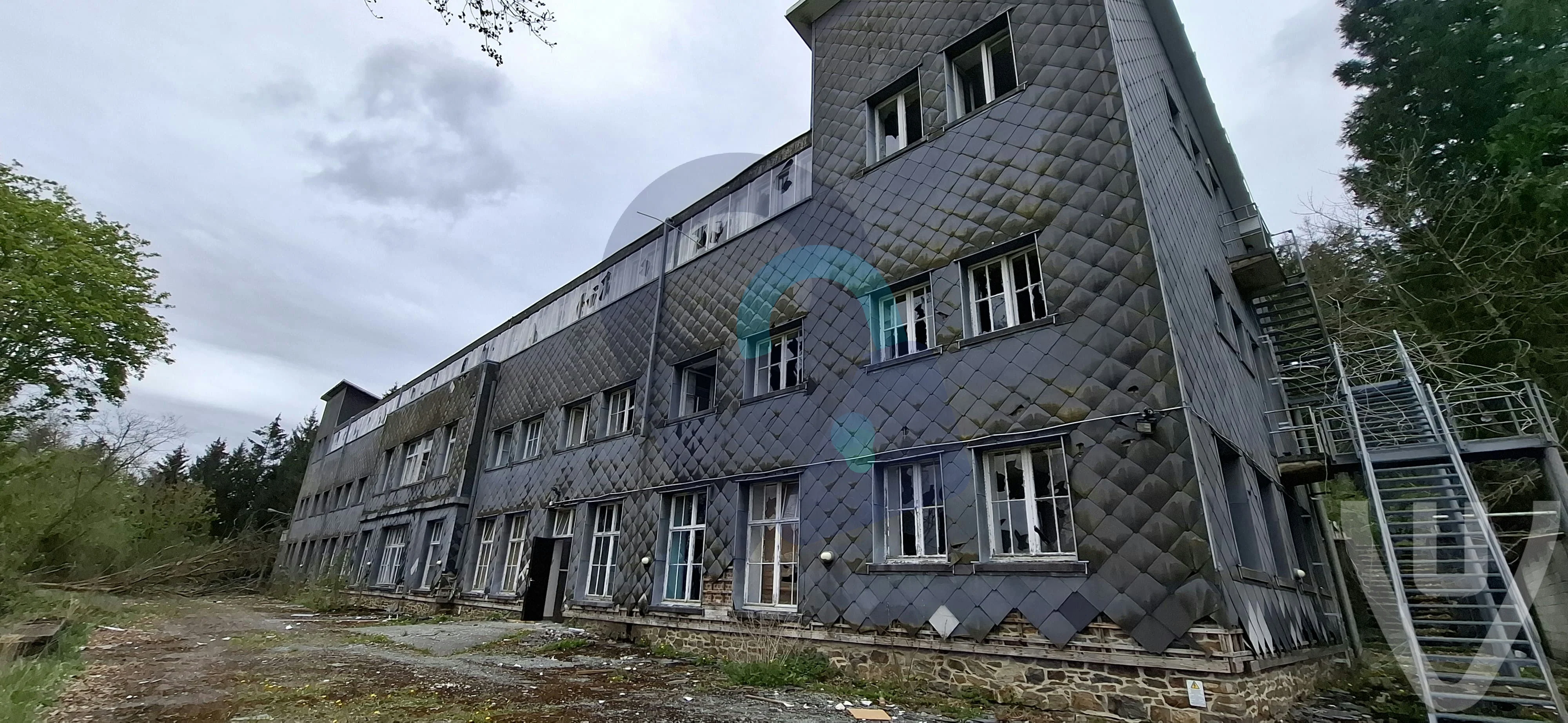 Wolfenstein Hospital abandoned location in Wallonia, Wallonia, Belgium - Hospital - highly rated urbex spot for urban exploration