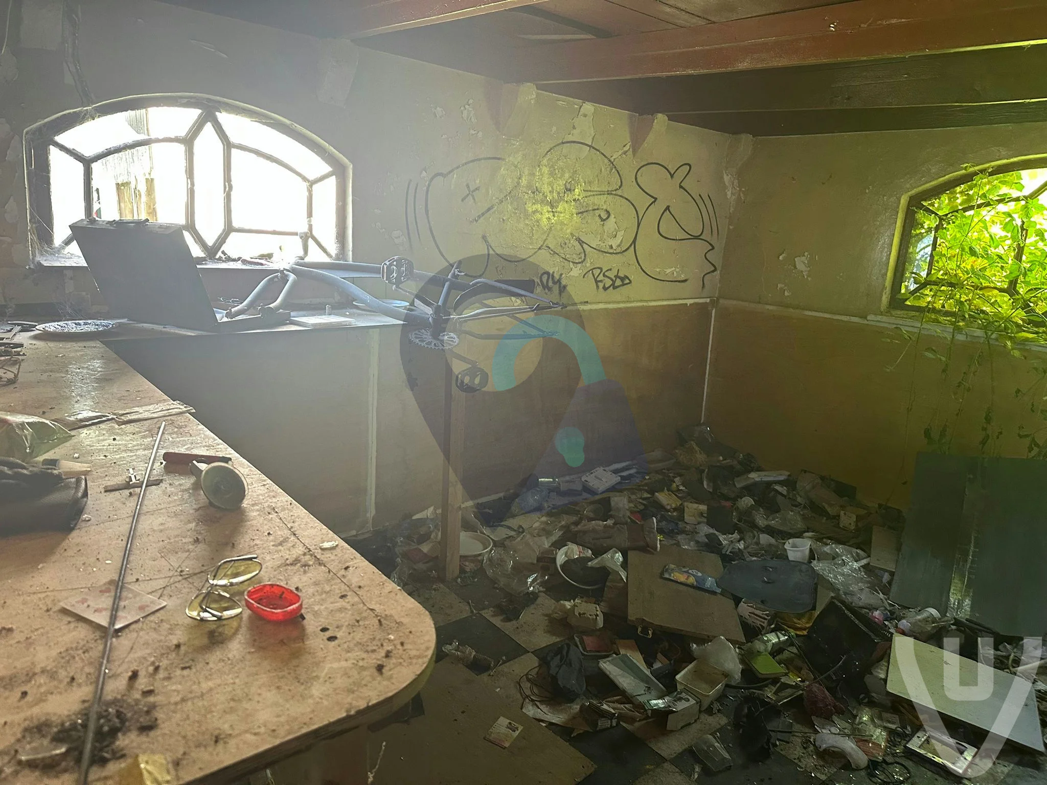 Het Vaarthuis abandoned location in South Holland, South Holland, Netherlands - House for urban exploration