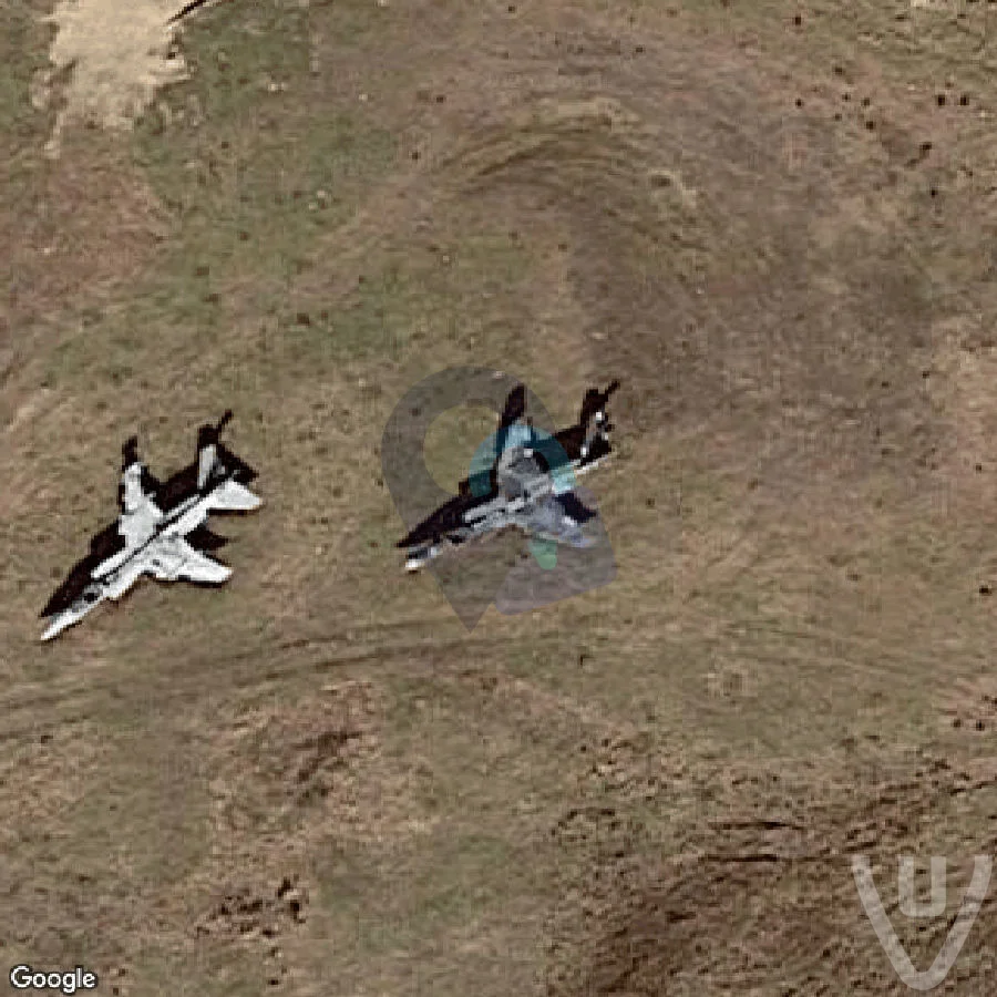 F4 Phantom abandoned location in Wales, Wales, United Kingdom - Airplane for urban exploration