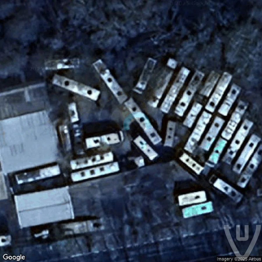 Tetris Bus abandoned location in Wales, Wales, United Kingdom - Graveyard for urban exploration