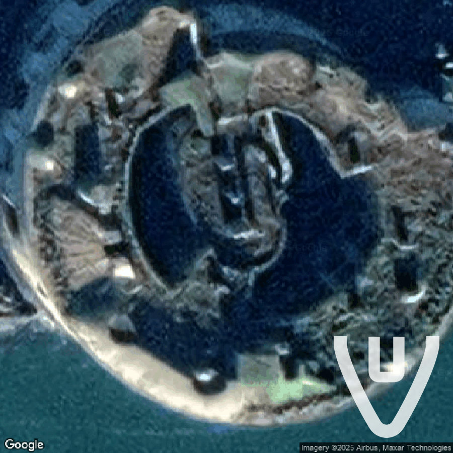 Fort in the middle of the Sea abandoned location in Wales, Wales, United Kingdom - Fort for urban exploration