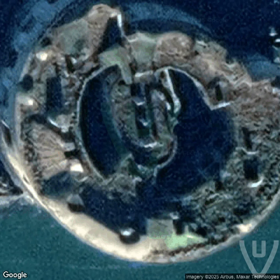 Fort in the middle of the Sea abandoned location in Wales, Wales, United Kingdom - Fort for urban exploration