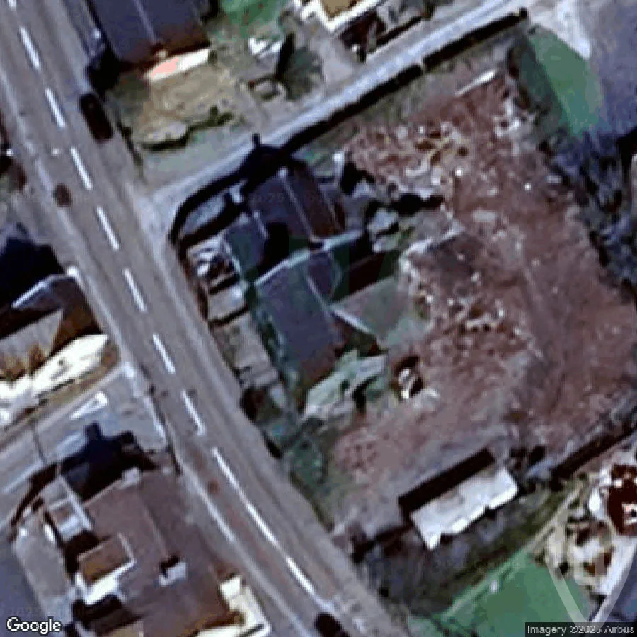 Two houses in one street abandoned location in Wales, Wales, United Kingdom - House for urban exploration