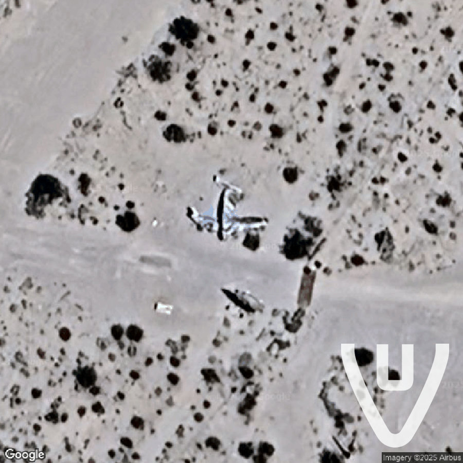 Angel's Plane abandoned location in Nevada, Nevada, United States - Airplane for urban exploration