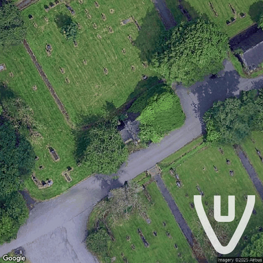 Cemetary House abandoned location in England, England, United Kingdom - Graveyard for urban exploration