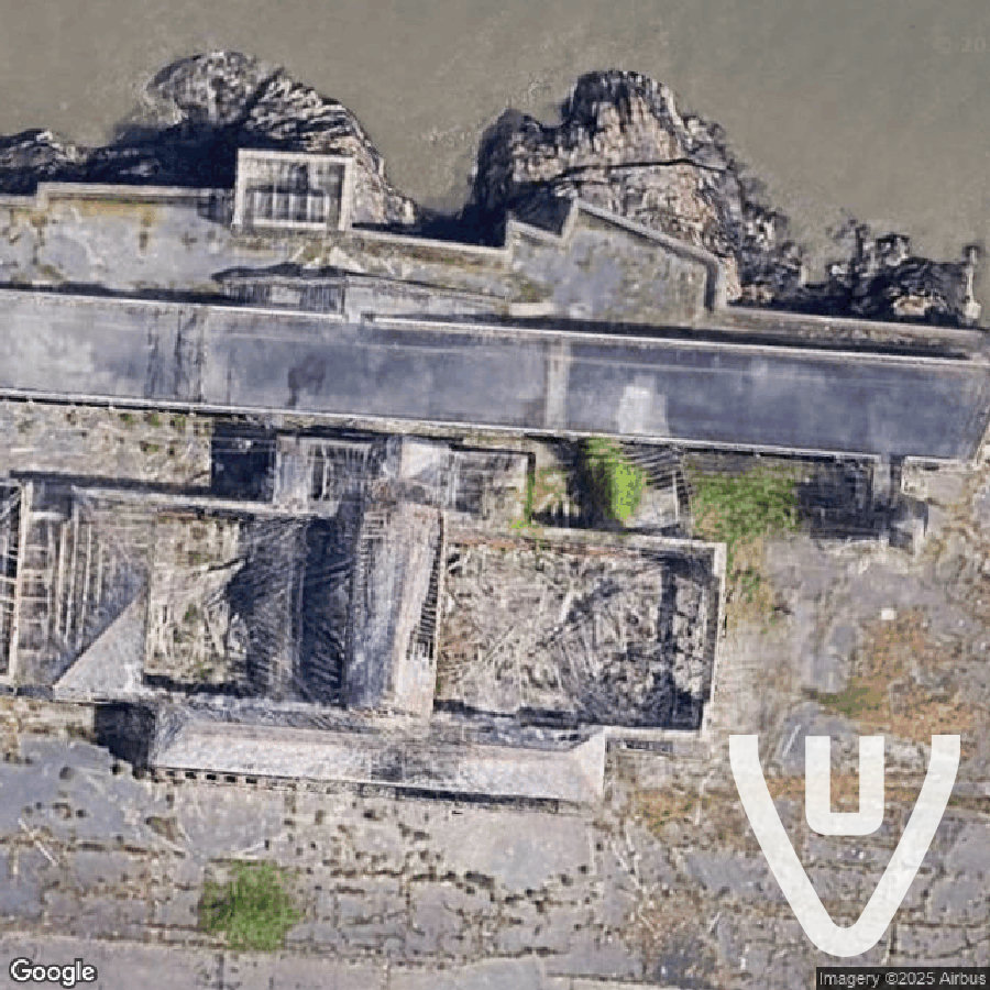 Pier B abandoned location in England, England, United Kingdom - Pier for urban exploration