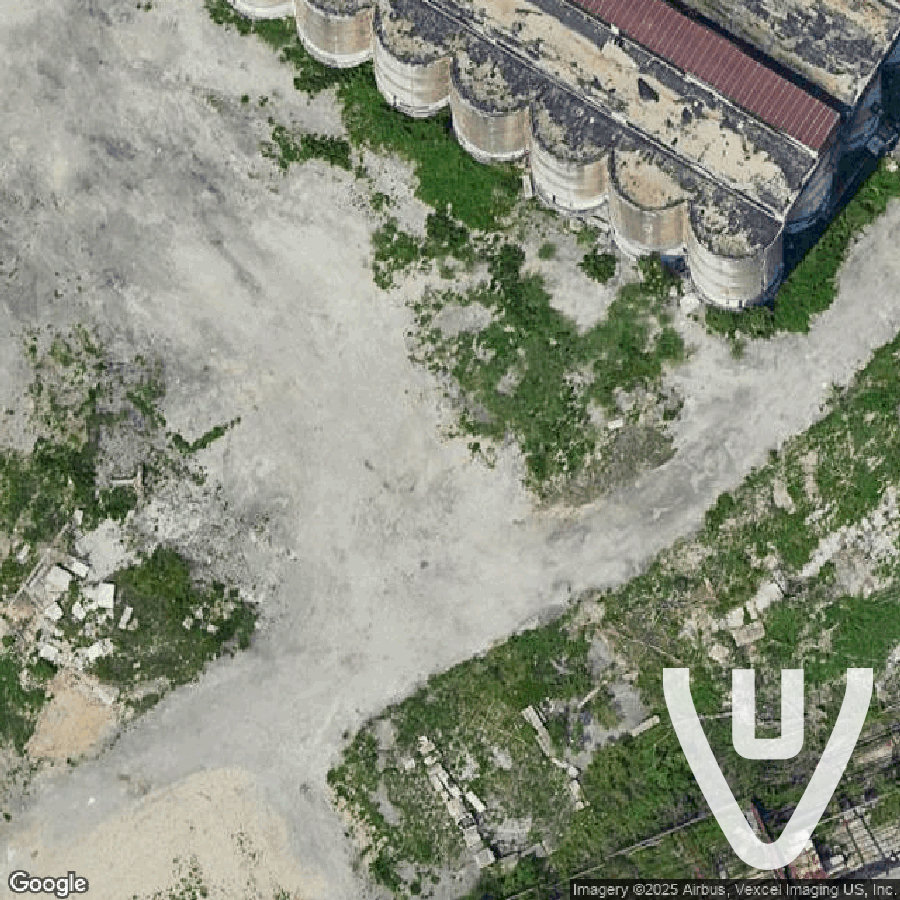 Factory Silos abandoned location in Illinois, Illinois, United States - Factory for urban exploration