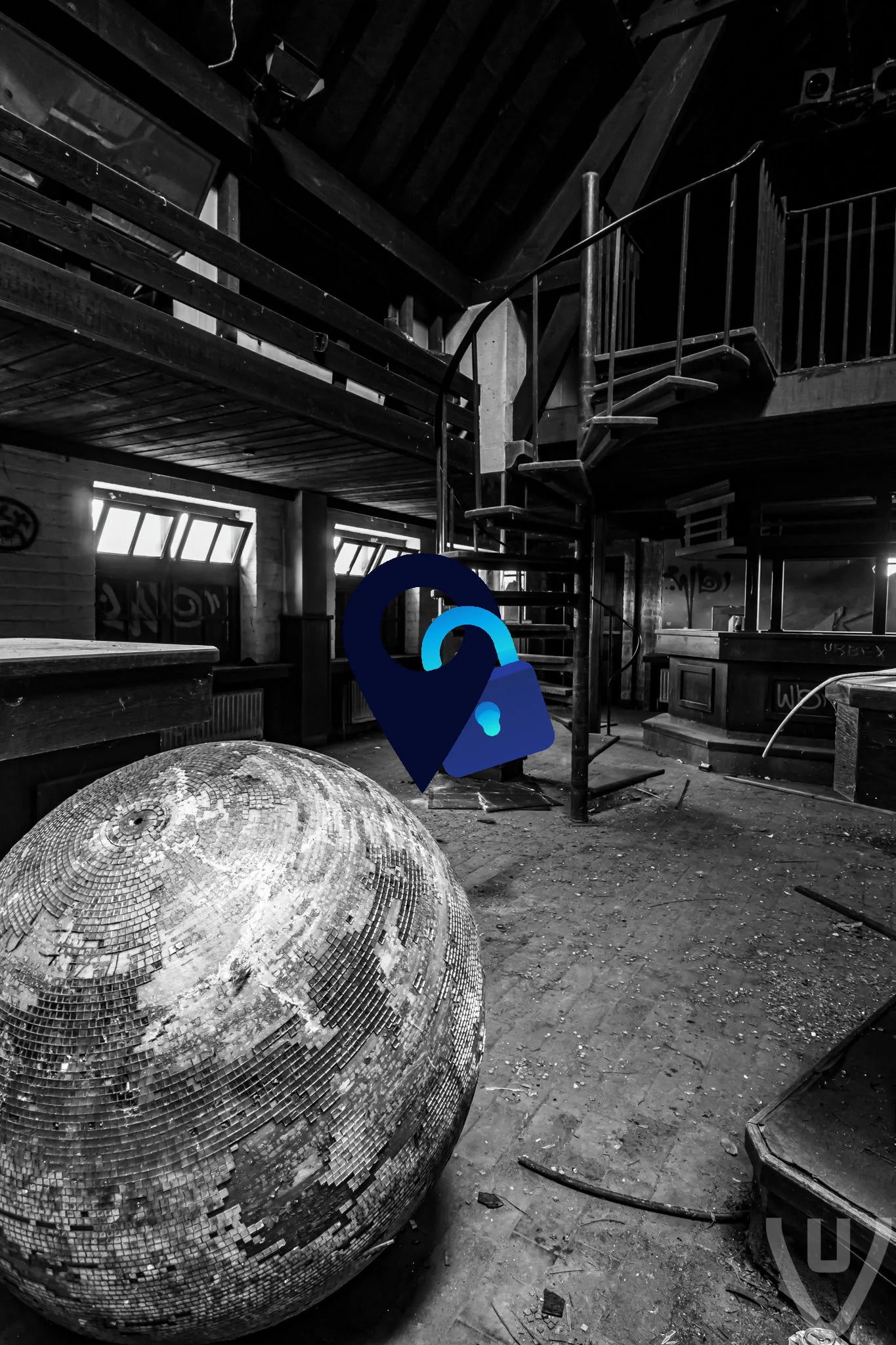 Dancing Ball / Bistro urban exploration location in Belgium - Image 2