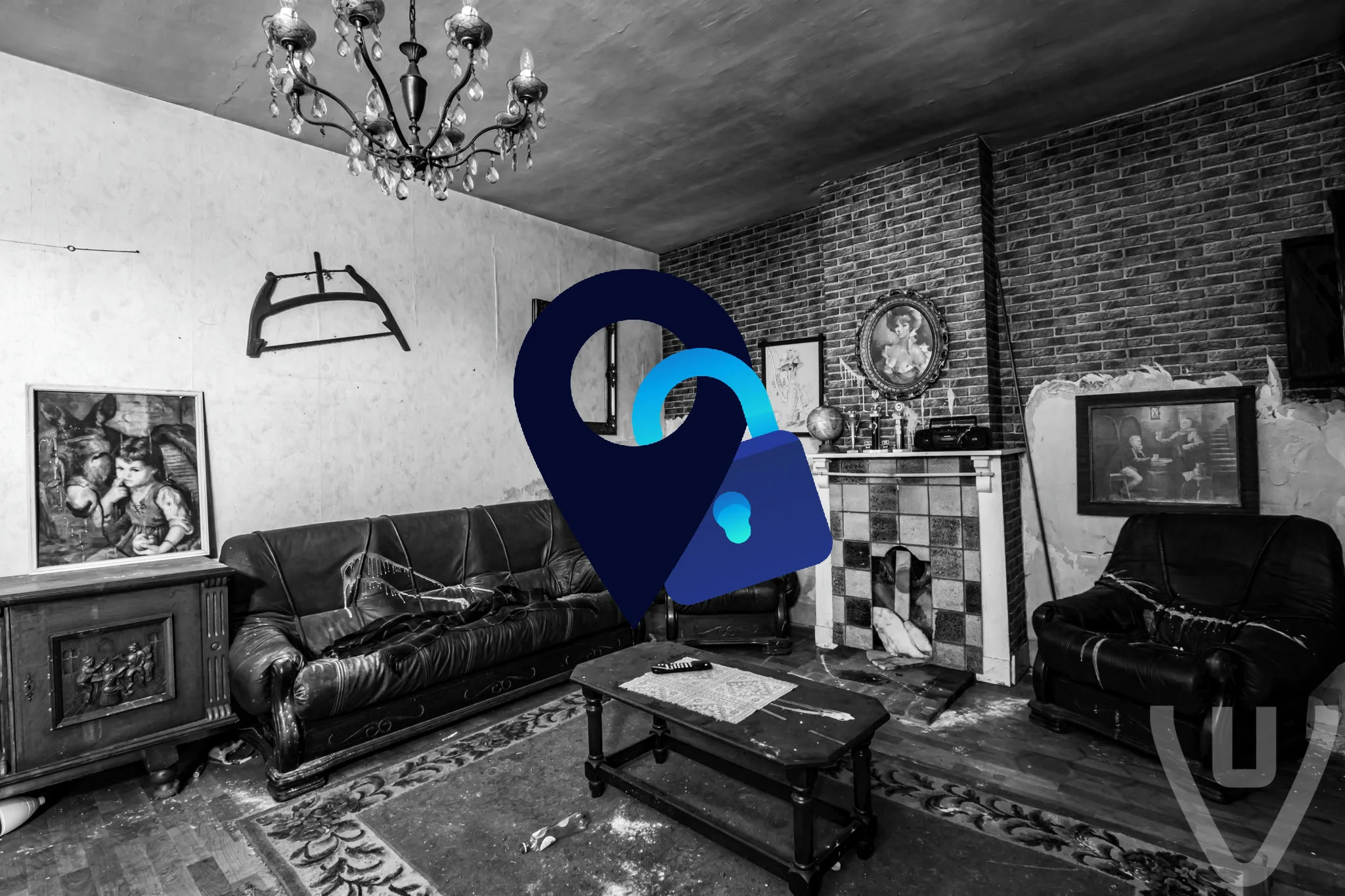 Maison Mona Lisa urban exploration location in Belgium - Image 2