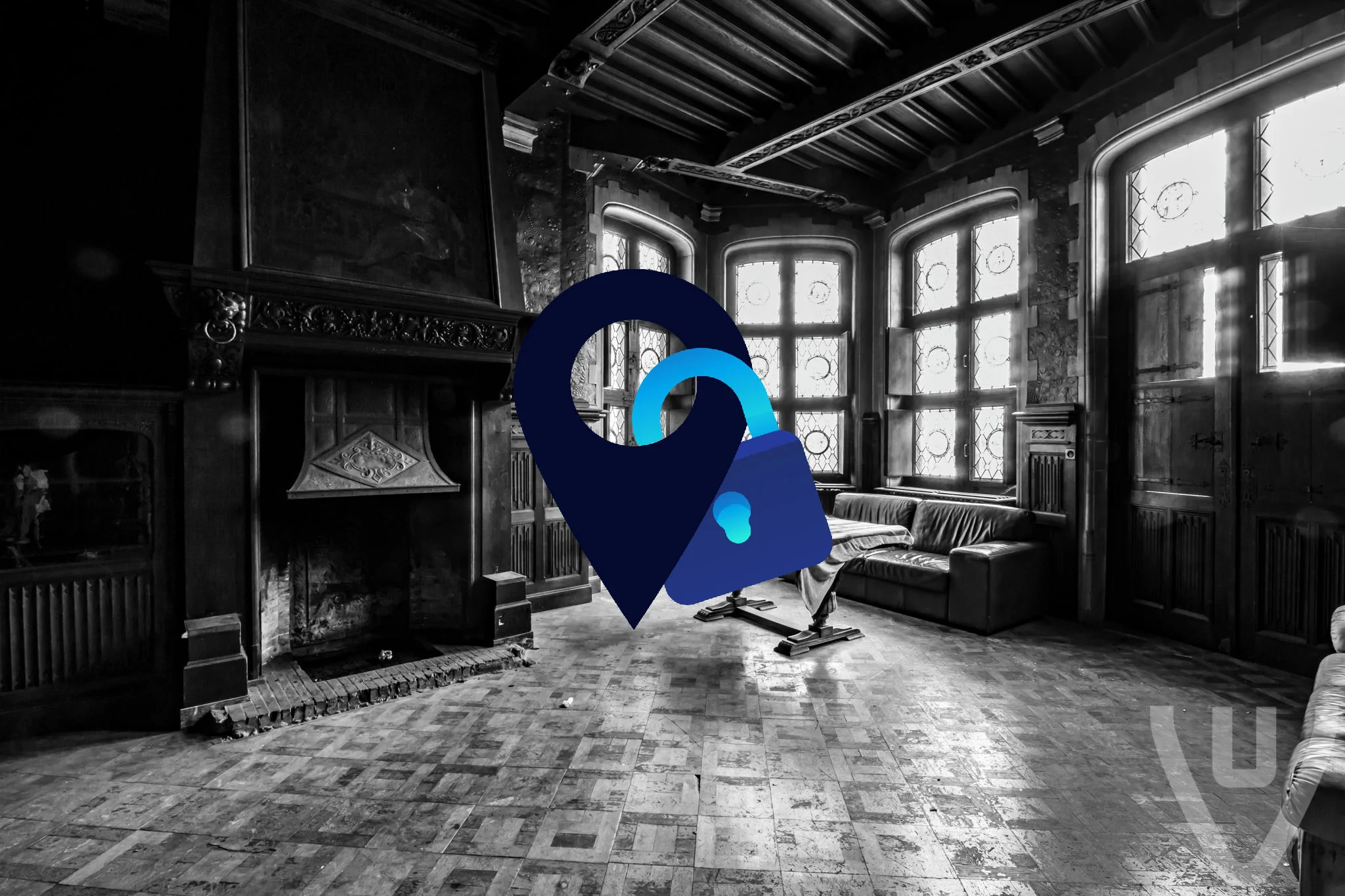 Town Mansion urban exploration location in Belgium - Image 2