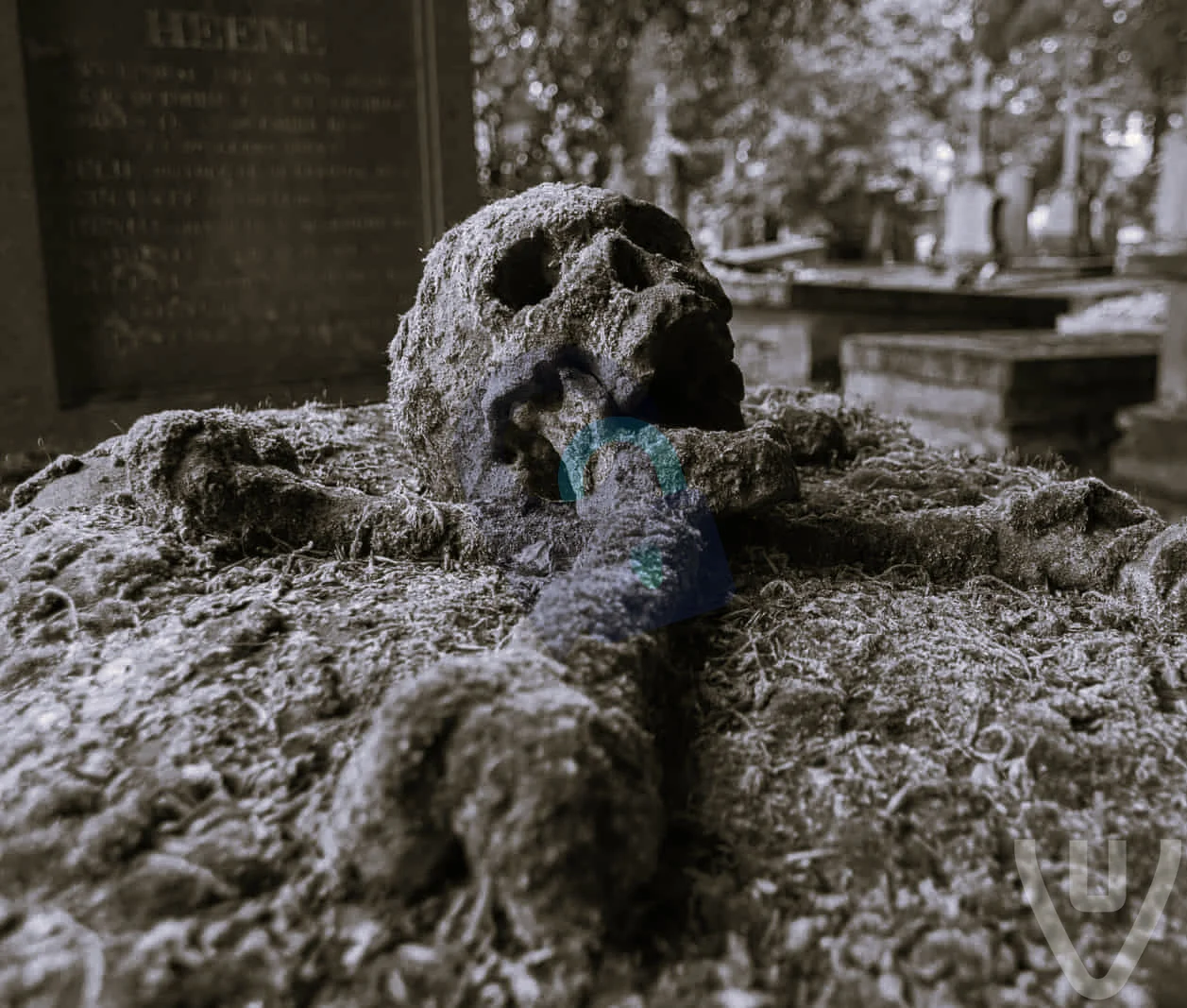 Cemetery of the Skull urban exploration location in Belgium - Image 2