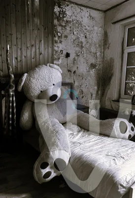 House with the pink teddybear urban exploration location in Belgium - Image 2