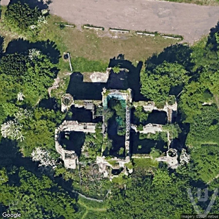 Cambusnethan Castle abandoned location in Scotland, Scotland, United Kingdom - Castle for urban exploration