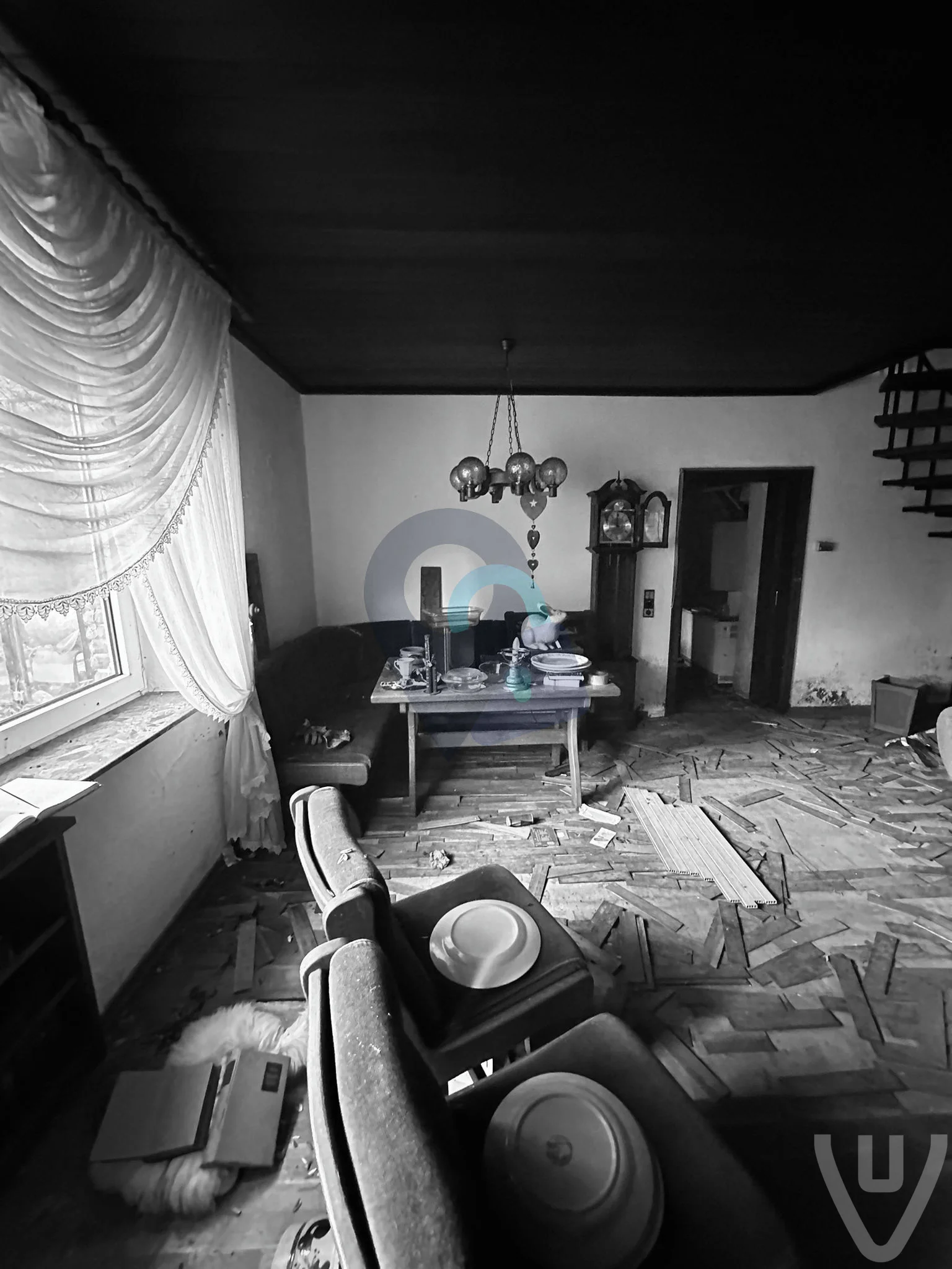 Haus der weißen Katze