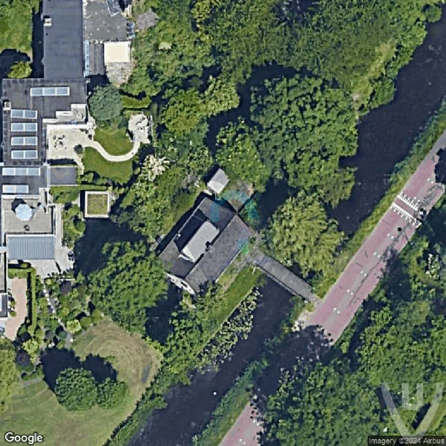 Crooked house abandoned location in South Holland, South Holland, Netherlands - House for urban exploration