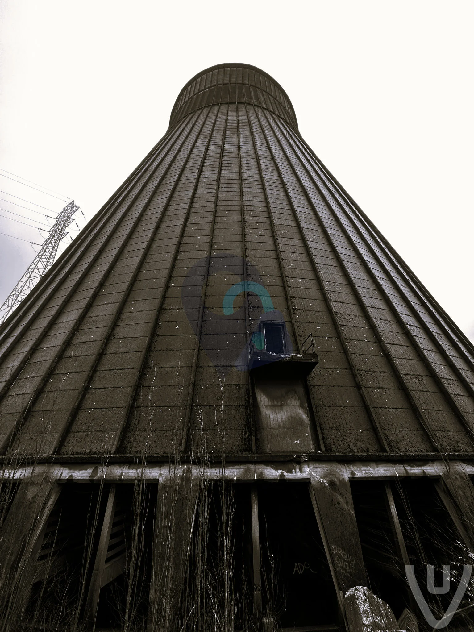Power Plant IM Cool Tower urban exploration location in Belgium - Image 2