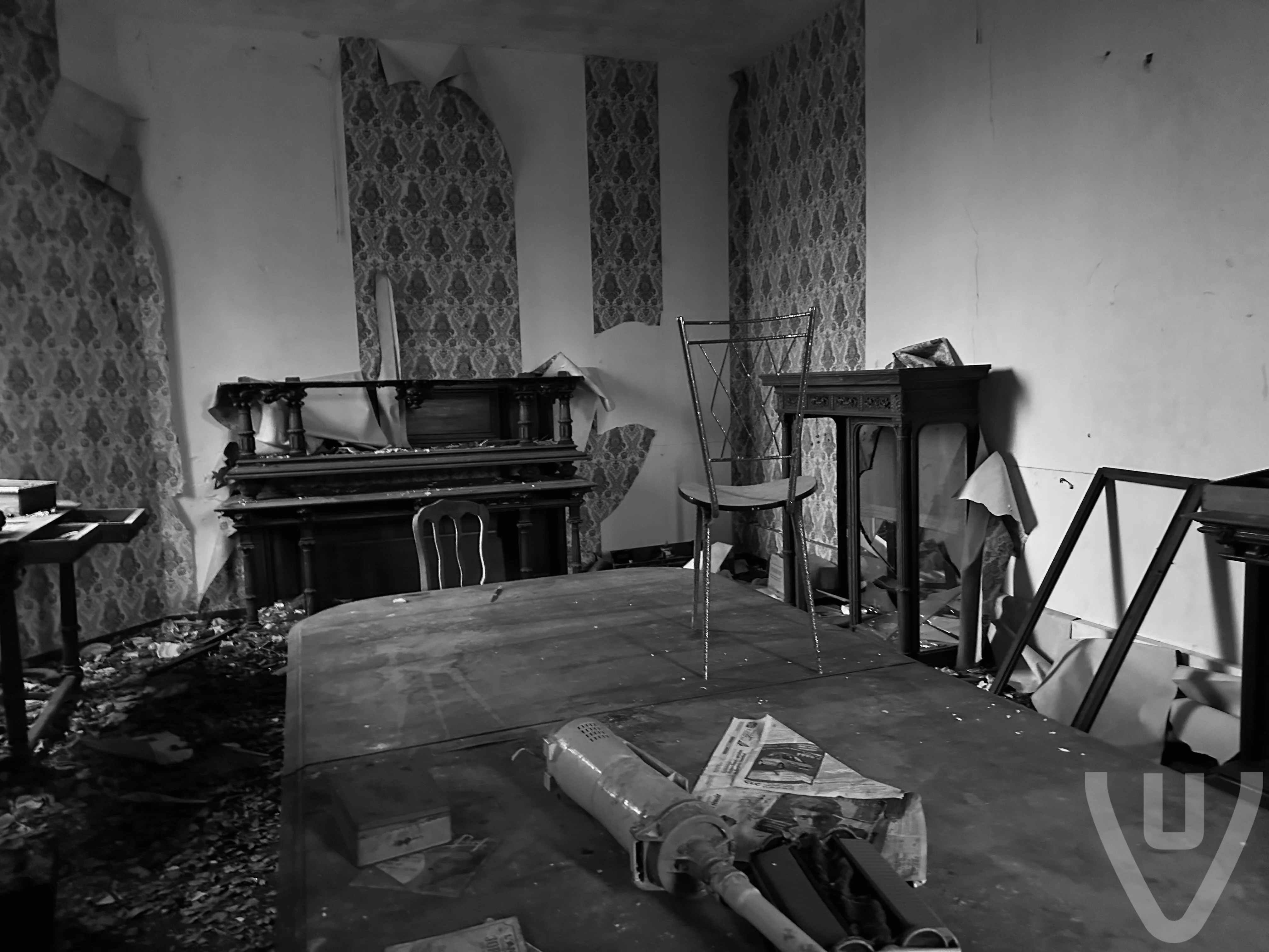 Manoir Dalida urban exploration location in France - Image 3