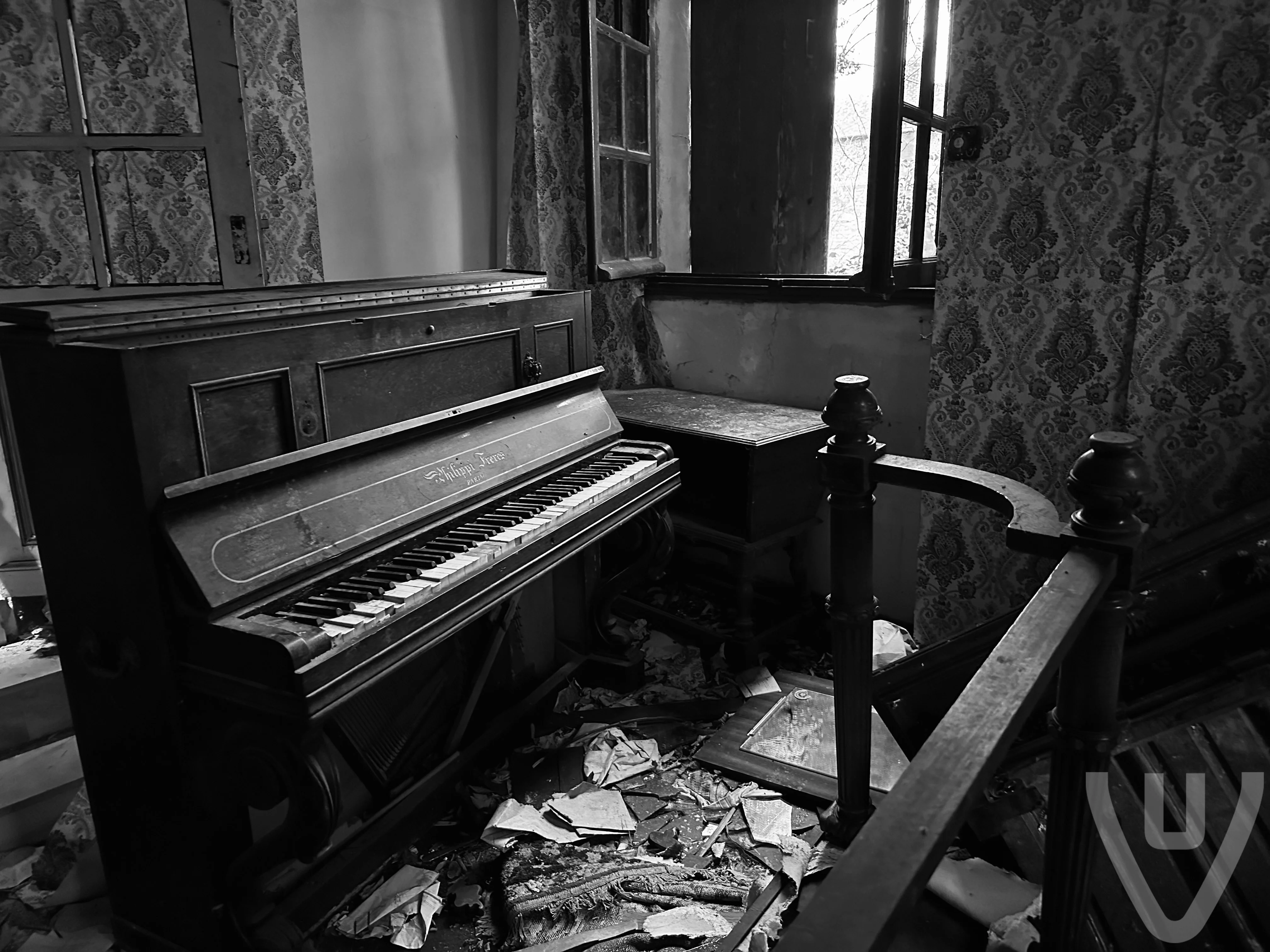 Manoir Dalida urban exploration location in France - Image 4