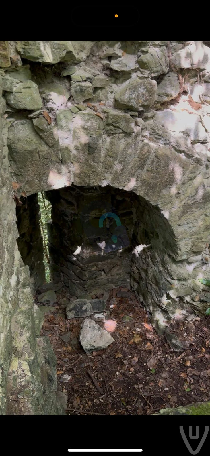 Ruines du Chateau d'Ambleve urban exploration location in Belgium - Image 6
