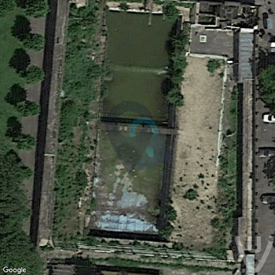 Old Ypres abandoned location in Flanders, Flanders, Belgium - Swimmingpool for urban exploration