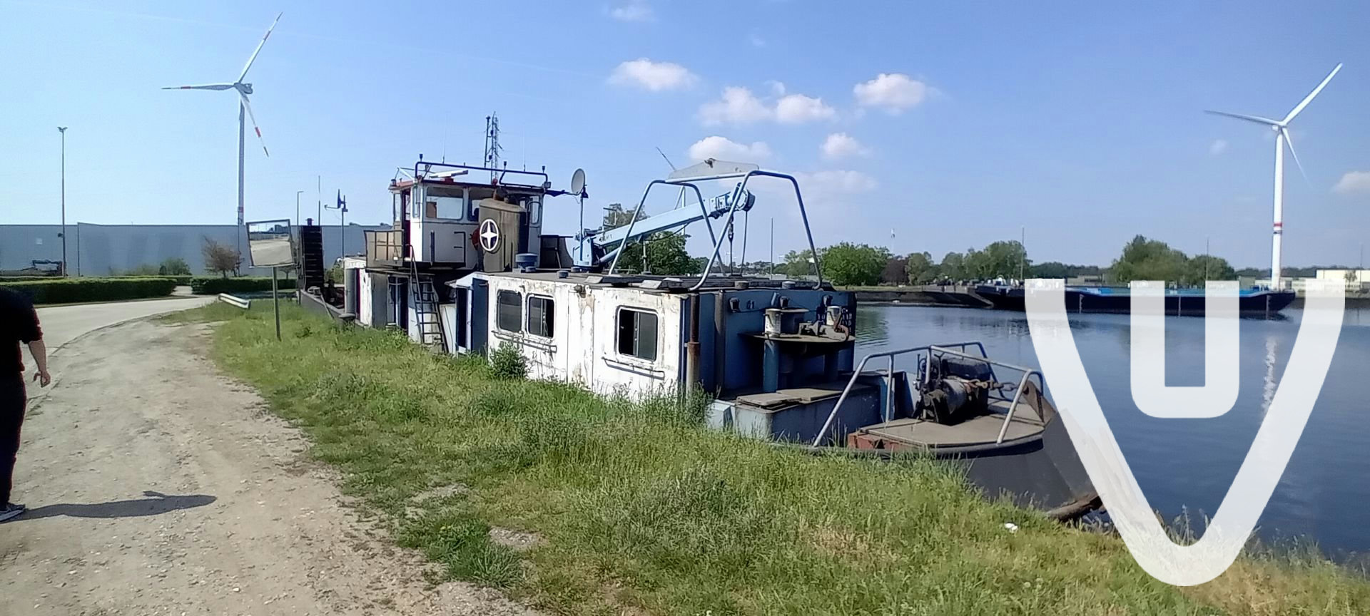 Verlaten Binnenvaartschepen