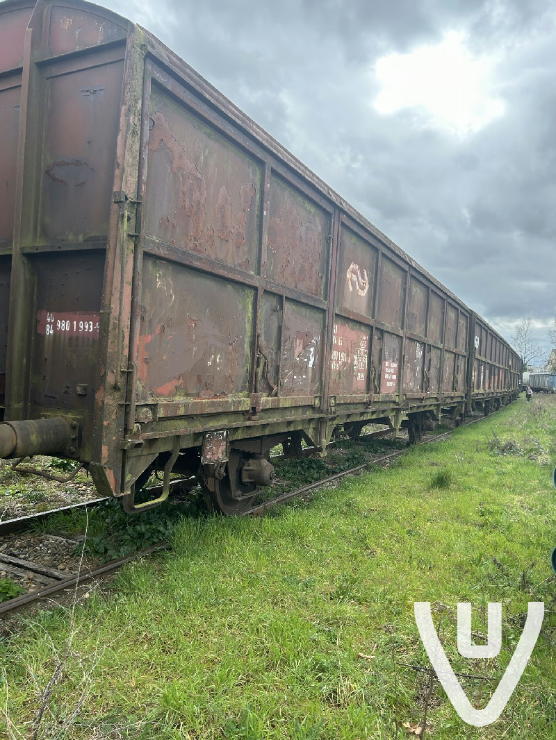 The Old Parked Train