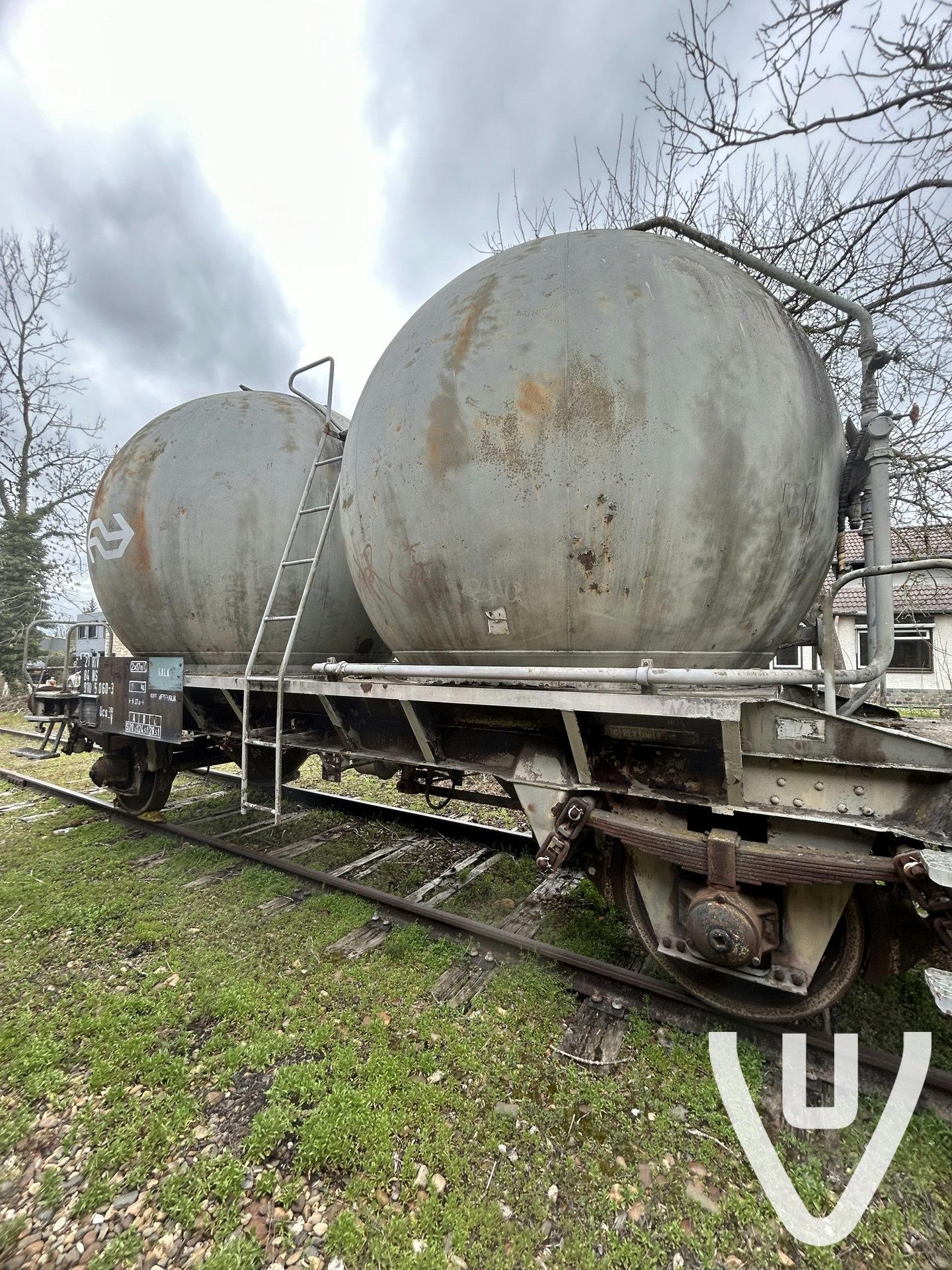 The Old Parked Train