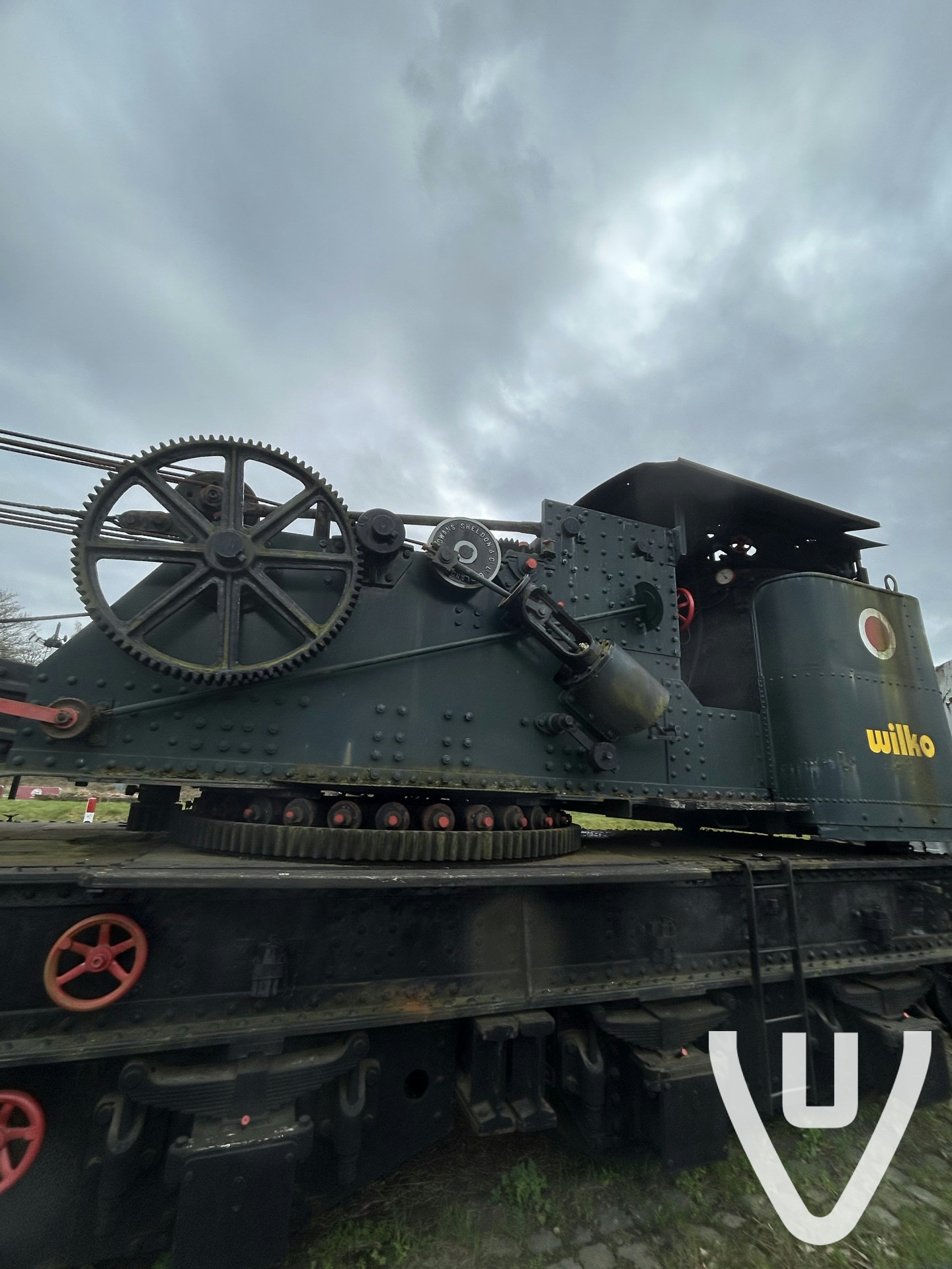 The Old Parked Train