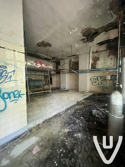 Prison & side building inside